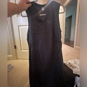 OLD NAVY SHIFT DRESS, LACE UP DETAIL